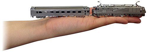 Tenyo Metallic Nano Puzzle Limited Express Sleeping Car Train Hokutosei Kit NEW_8