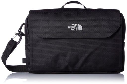 THE NORTH FACE Shoulder Bag 2.5L FRONT ACC POCKET NM91655 Black Zip Closure NEW_1