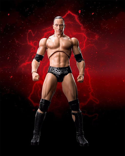 S.H.Figuarts WWE THE ROCK Action Figure BANDAI NEW from Japan F/S_2