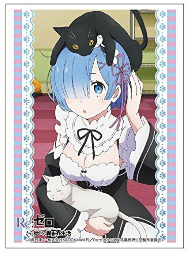 Bushiroad Sleeve HG Vol1078 Re Zero ? Starting Life in Another World Rem NEW_1