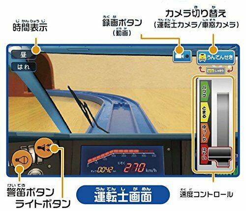 Takara Tomy Plarail Operation in the Smartphone! Double Camera Dr.YELLOW NEW_8