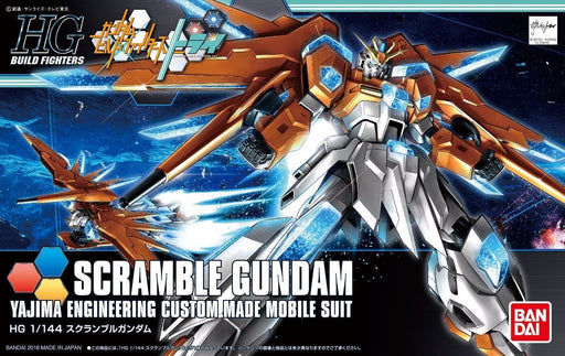 BANDAI HGBF 1/144 SCRAMBLE GUNDAM Plastic Model Kit Gundam Build Fighters NEW_1