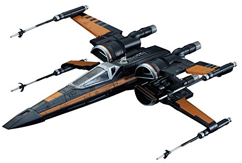 Bandai Star Wars Poe's X-Wing Fighter 1/72 scale Plastic Model kit NEW_1