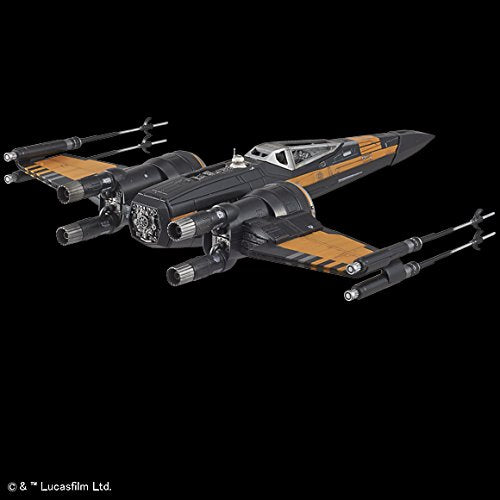 Bandai Star Wars Poe's X-Wing Fighter 1/72 scale Plastic Model kit NEW_2