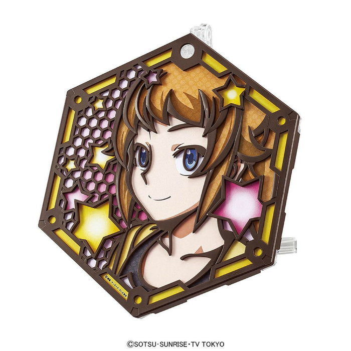 Character Stand Plate 07 FUMINA HOSHINO Gundam Build Fighters Tri BANDAI NEW F/S_3