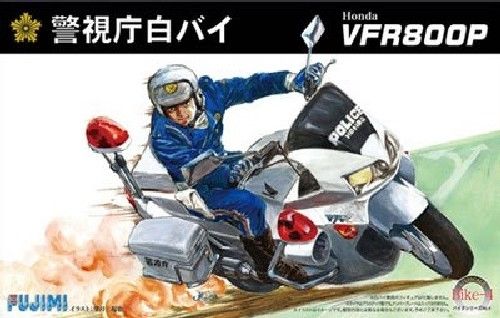 Fujimi 1/12 BIKE No.4 Honda VFR800P Motorcycle Police Plastic Model Kit NEW_1