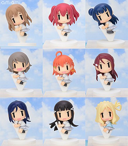 MegaHouse Cable Mascot Love Live! Sunshine!! Set of 9 Figures BOX 35mm w/Stand_1