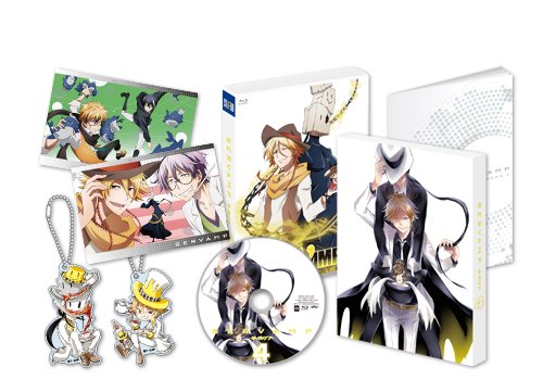 SERVAMP Vol.4 First Limited Edition Blu-ray Booklet Key Ring Post Card MFXC-0016_1