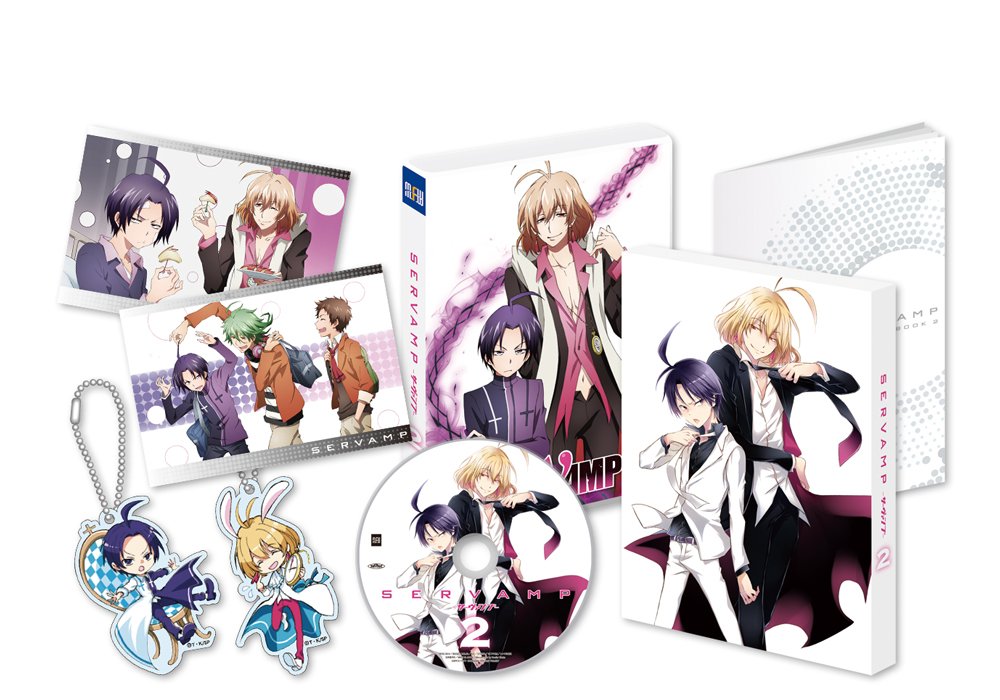 SERVAMP Volume 2 DVD MFBC63 Standard Edition Widescreen Animation NEW from Japan_1