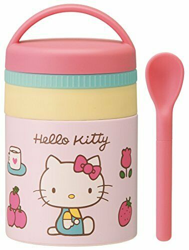 SKATER Hello Kitty 70's baby food cold insulation pot soup jar soup pot 180ml_1