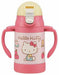 SKATER Hello Kitty 70's both hands straw stainless water bottle STWM3 NEW_1