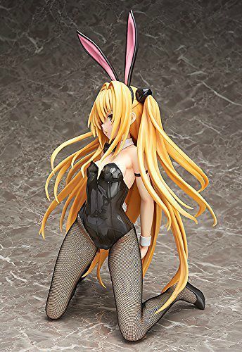 FREEing To Love-Ru GOLDEN DARKNESS Bunny Ver 1/4 PVC Figure NEW from Japan F/S_3