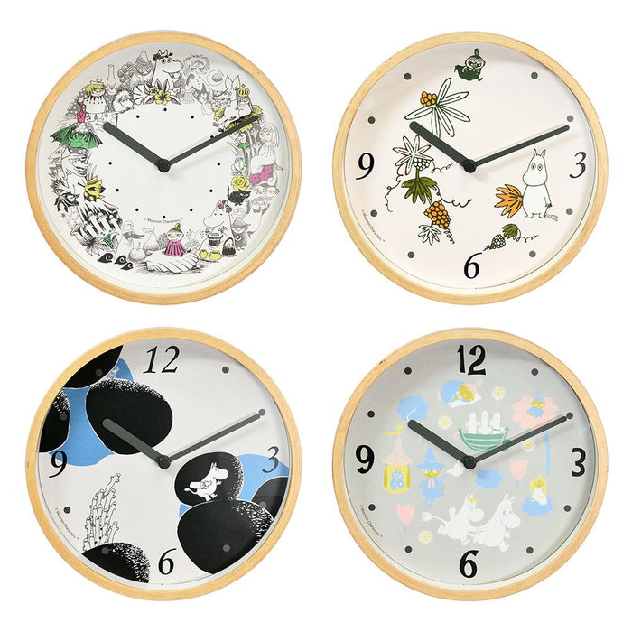 Moomintimepieces Moomin Wall Clock Reese Color MTP030018 200mmx40mm 420g NEW_2