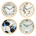 Moomintimepieces Moomin Wall Clock Reese Color MTP030018 200mmx40mm 420g NEW_2