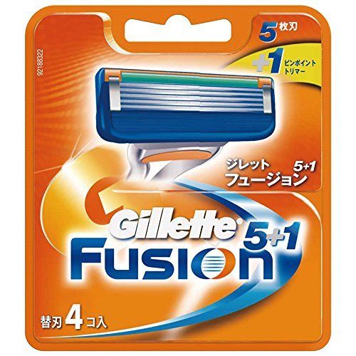 Gillette Fusion 5 Additions 1 Manual shaving blade 4 coats NEW from Japan_1