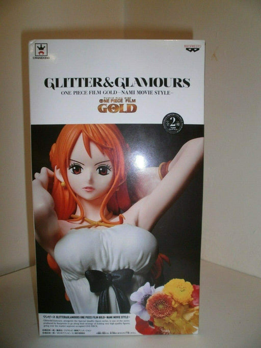 Glitter & Glamours One Piece Film Gold Nami Movie Style White Ver. Figure_2