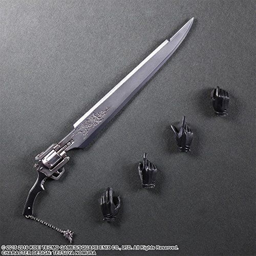 Dissidia Final Fantasy Play Arts Kai Squall Leonhart Figure NEW from Japan_2