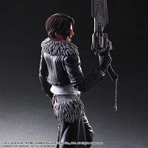 Dissidia Final Fantasy Play Arts Kai Squall Leonhart Figure NEW from Japan_4