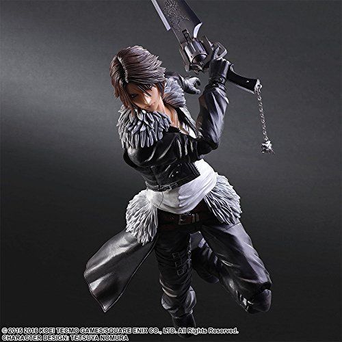 Dissidia Final Fantasy Play Arts Kai Squall Leonhart Figure NEW from Japan_7