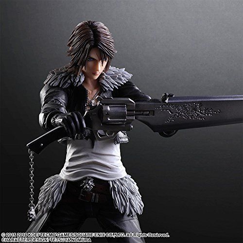 Dissidia Final Fantasy Play Arts Kai Squall Leonhart Figure NEW from Japan_8