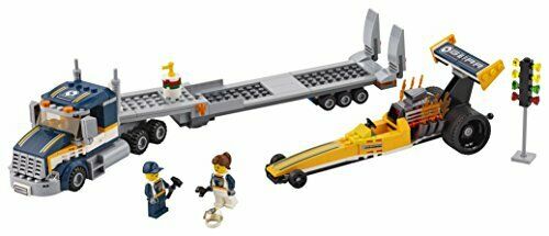 LEGO city ultra high speed race car and trailer 60151 NEW from Japan_3