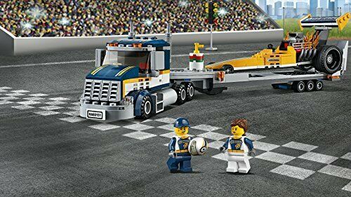 LEGO city ultra high speed race car and trailer 60151 NEW from Japan_4