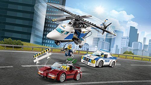 LEGO City police helicopter and police car 60138 NEW from Japan_3