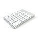Satechi numeric keypad silver slim aluminum Bluetooth wireless 18 key i.  NEW_3