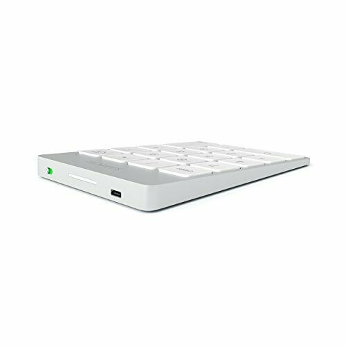 Satechi numeric keypad silver slim aluminum Bluetooth wireless 18 key i.  NEW_6