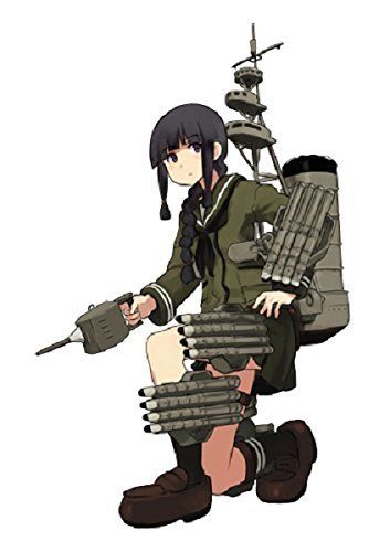 Aoshima KanColle Kanmusu Torpedo Cruiser Kitakami Kai 1/700 Plastic Model Kit_4