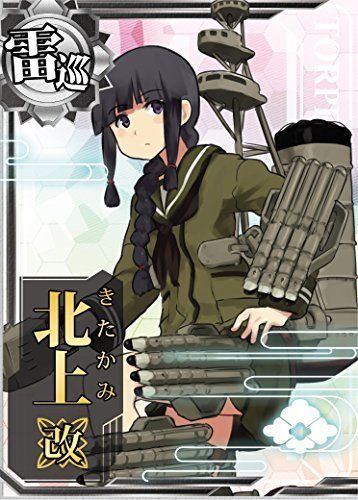 Aoshima KanColle Kanmusu Torpedo Cruiser Kitakami Kai 1/700 Plastic Model Kit_6