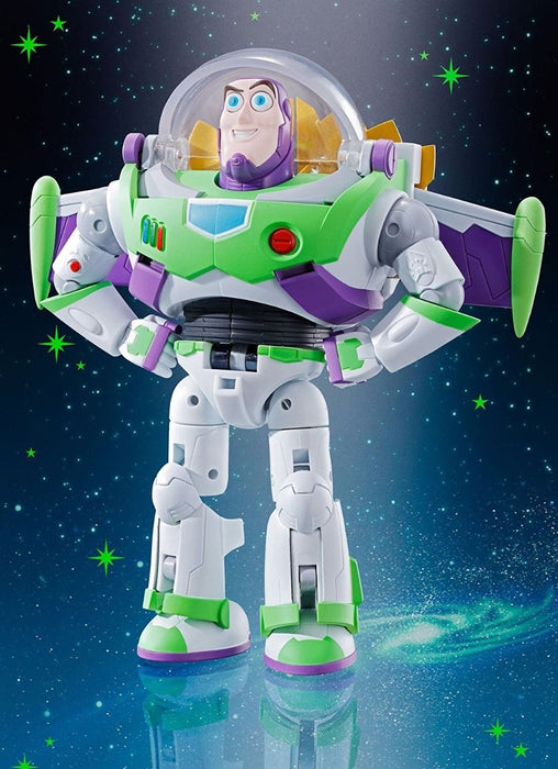 Chogokin Toy Story Chogattai BUZZ THE SPACE RANGER ROBO Action Figure BANDAI NEW_2