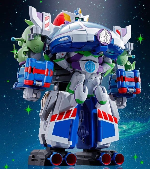 Chogokin Toy Story Chogattai BUZZ THE SPACE RANGER ROBO Action Figure BANDAI NEW_5