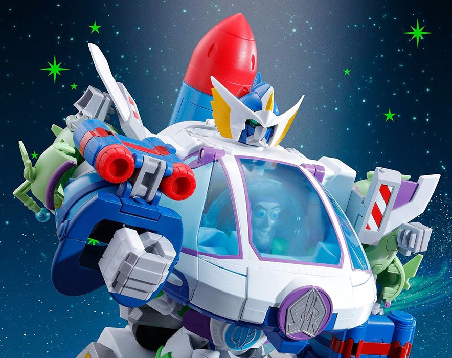 Chogokin Toy Story Chogattai BUZZ THE SPACE RANGER ROBO Action Figure BANDAI NEW_6