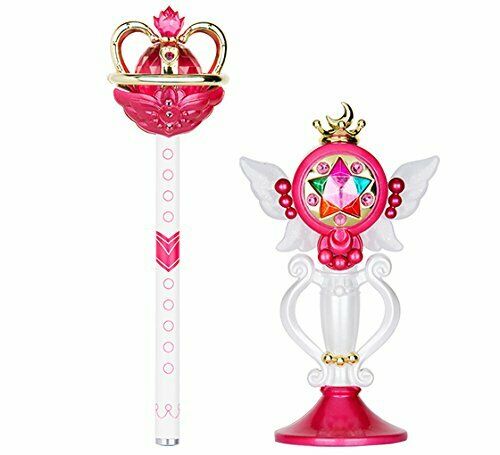 Bandai Sailor Moon Prism Stationery Pointer Ballpoint Pen Eternal Tiare Set NEW_1