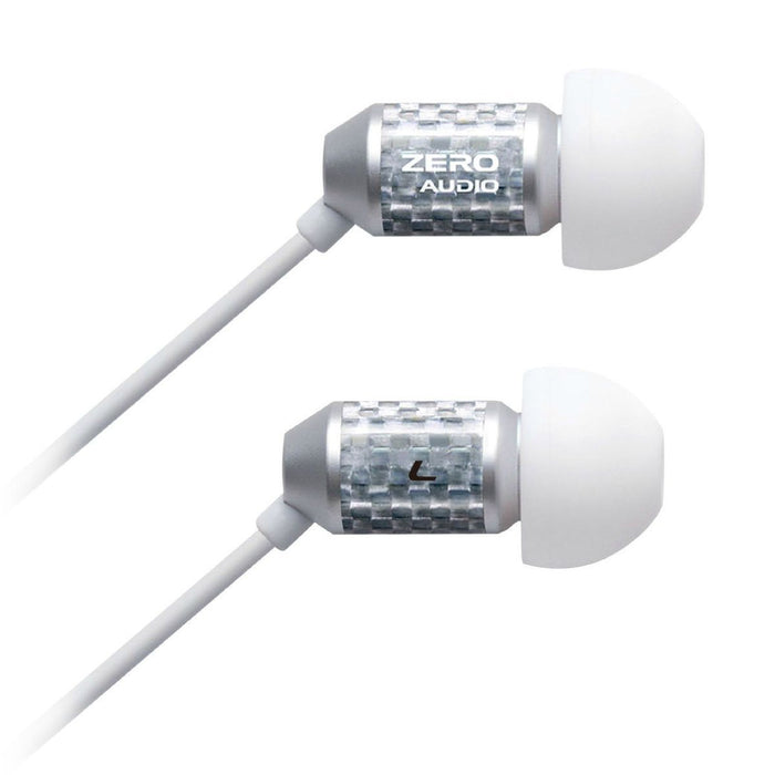 ZERO AUDIO ZH-DX201-WT WHITE TENORE Composite Dynamic In-Ear Headphones NEW_1