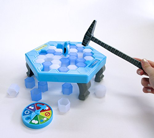 Penguin Balance crush Ice Cube Game Home Party Very popular NEW from Japan_5