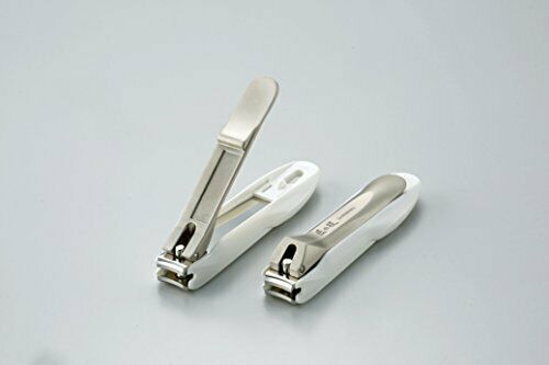 G-1203 nail clippers wide stainless steel of between craftsmanship blade NEW_2