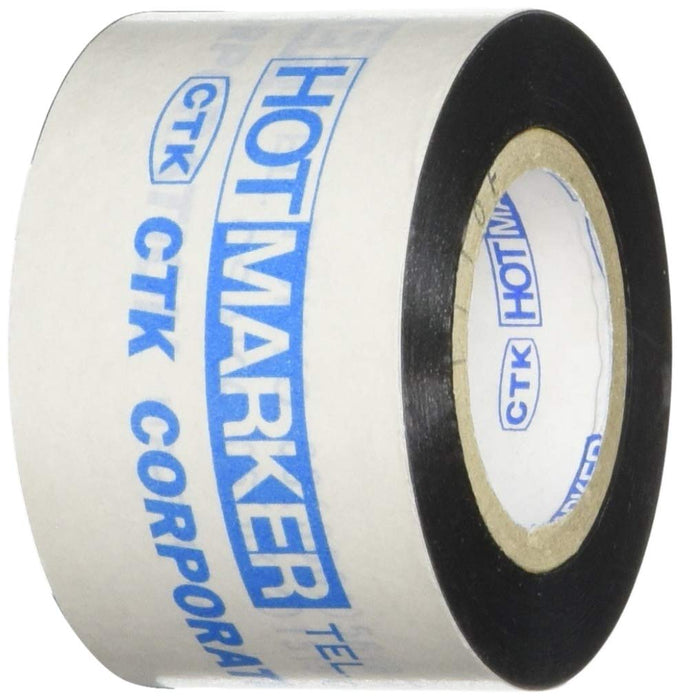 CTK EAST Printing tape for hot markers Black C111-30-50 ‎Display/safety NEW_1
