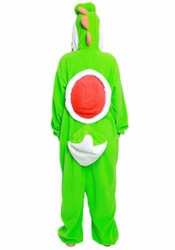 Sazac Super Mario Brothers Yoshi Fleece Kigurumi Cosplay Costume Party Pajamas_4