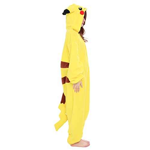 SAZAC Kigurumi Fleece Pokemon Pikachu Costume for Adult One-size TMY-022 NEW_4