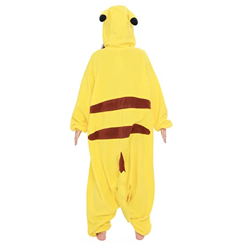 SAZAC Kigurumi Fleece Pokemon Pikachu Costume for Adult One-size TMY-022 NEW_5