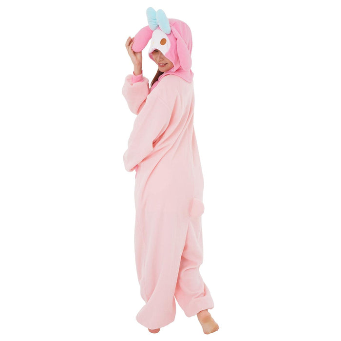 SAZAC Fleece Costume My Melody SAN-855 One Size Unisex Adult Pink Polyester NEW_9