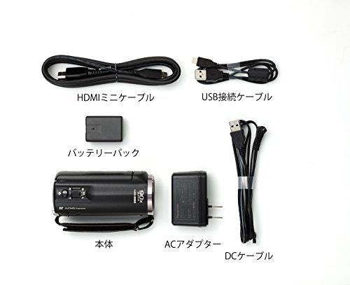 Panasonic HD Video Camera V480MS 32GB Black HC-V480MS-K 90x Zoom NEW from Japan_6