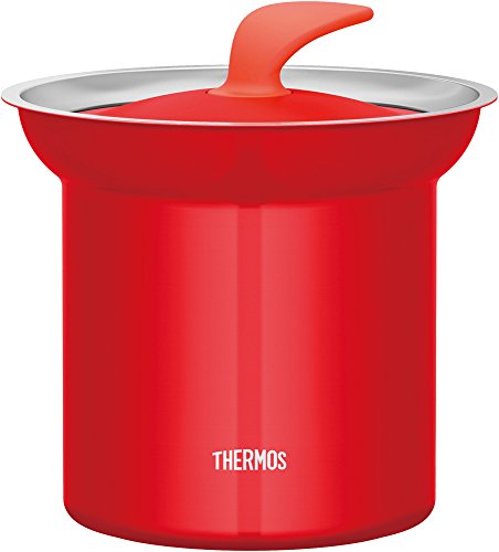 Thermos vacuum insulation table soup jar 1L tomato KJC-1000 TOM Stainless Steel_1