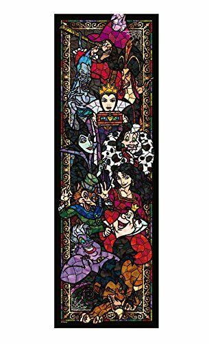 456 pieces jigsaw puzzle stained art Disney villains stained tight series NEW_1