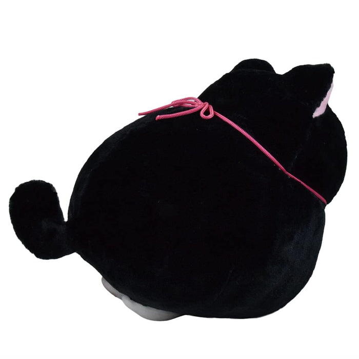 AMUFUN Higemanju BIG Plush Doll Kuro-Mame 700993 Polyester 30x22x30cm NEW_3