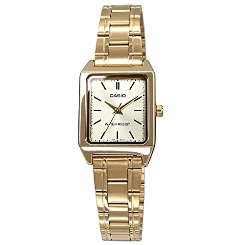 CASIO Quartz Woman Wrist Watch LTP-V007G-9E Champagne Gold NEW from Japan_3