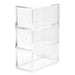 MUJI Acrylic Case 3 Drawer Storage Case W8.7 x D17 x H25.2cm NEW from Japan_1
