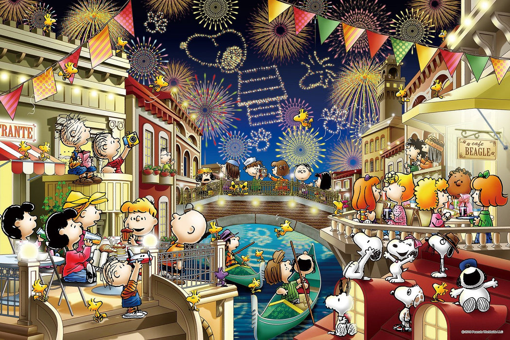 1000 Piece Jigsaw Puzzle PEANUTS Snoopy Fire Works 12-049s (50x75cm) Epoch NEW_1